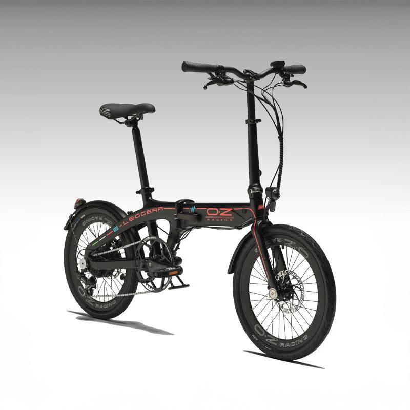 OZ E-Leggera foldbar elcykel (SORT)
